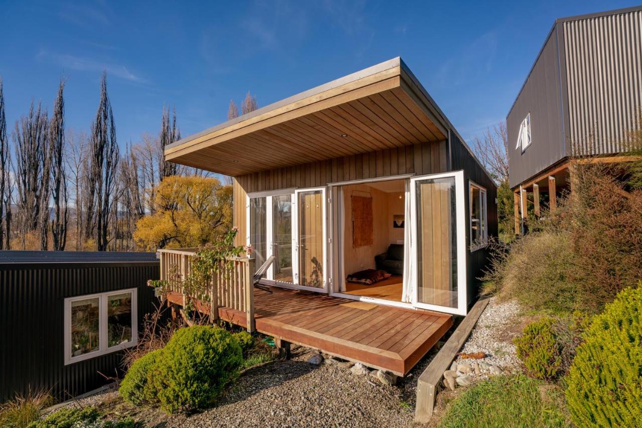 Lagoon Huts - Albert Town Holiday Unit Villa Wanaka Ngoại thất bức ảnh
